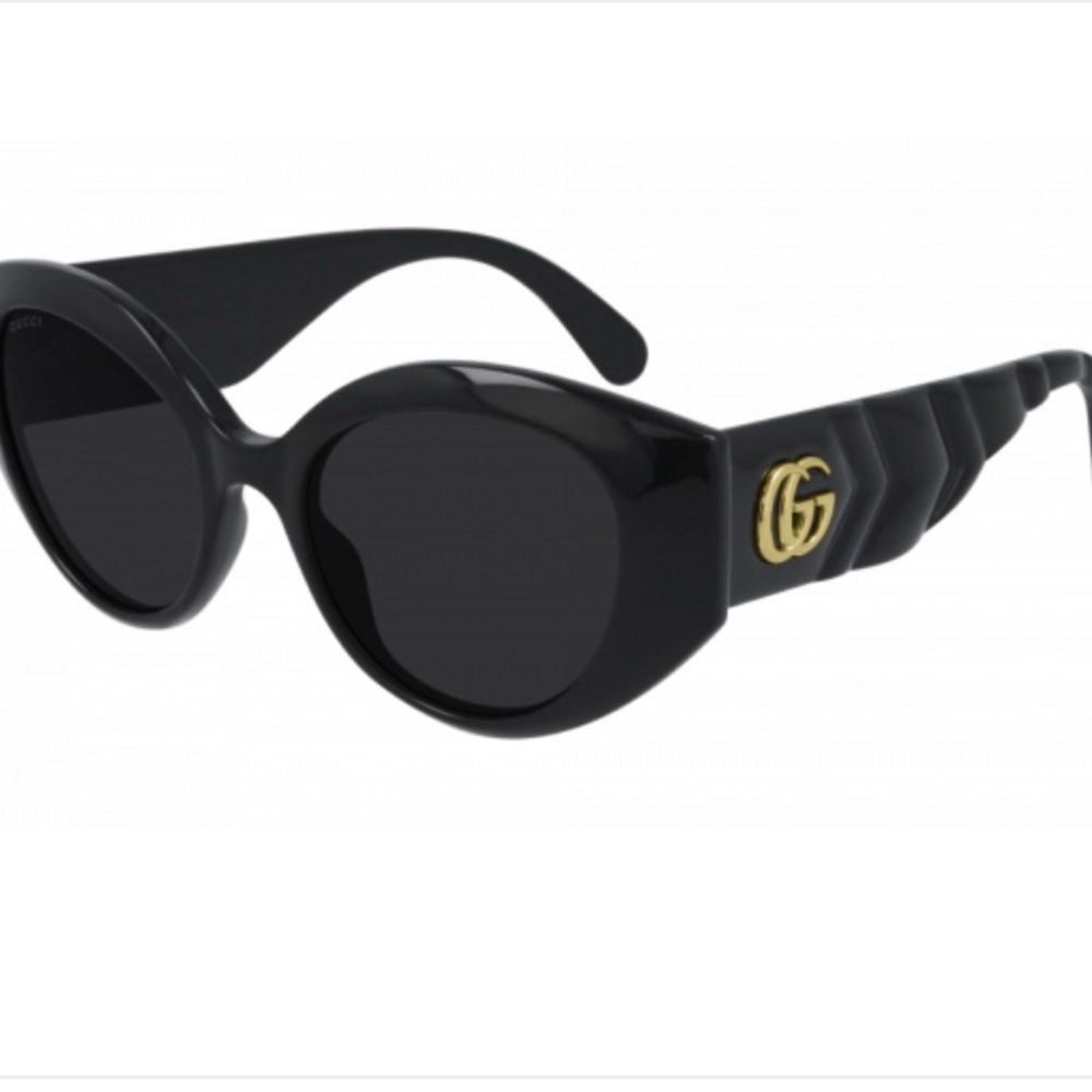 Authentic Gucci sunglasses style GG 0809S in black black grey NWT $465